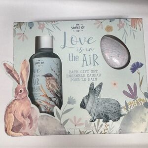 The Simple Joy Co. "Love Is in the Air" Cherry Blossom Bath Gift Set